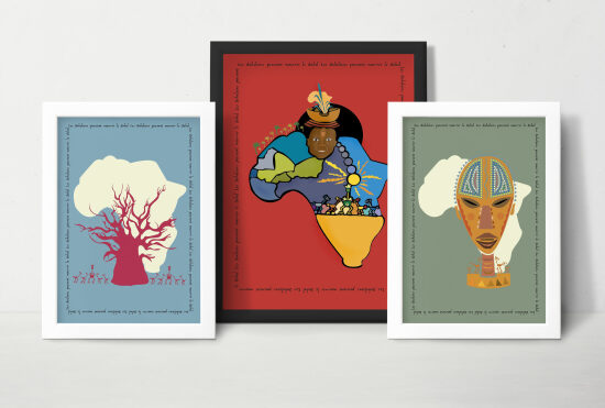 Affiches Association Afrique Verte