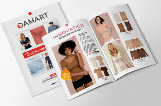 Catalogue anglais Damart 2021