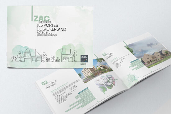 Dossier de candidature Tellos Immobilier pour la ZAC d'Ittenheim